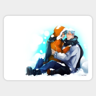 sheith - winter Sticker